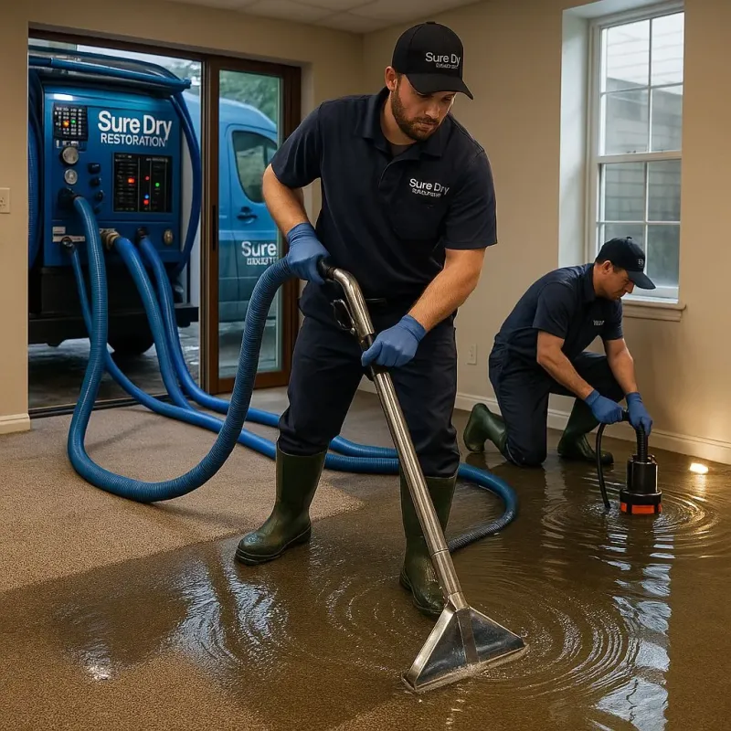 Water Extraction and Removal process in Sedona, AZ